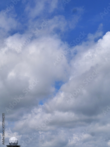 Radarantenne, Radar-Schutzkuppel, Luftraumüberwachung photo