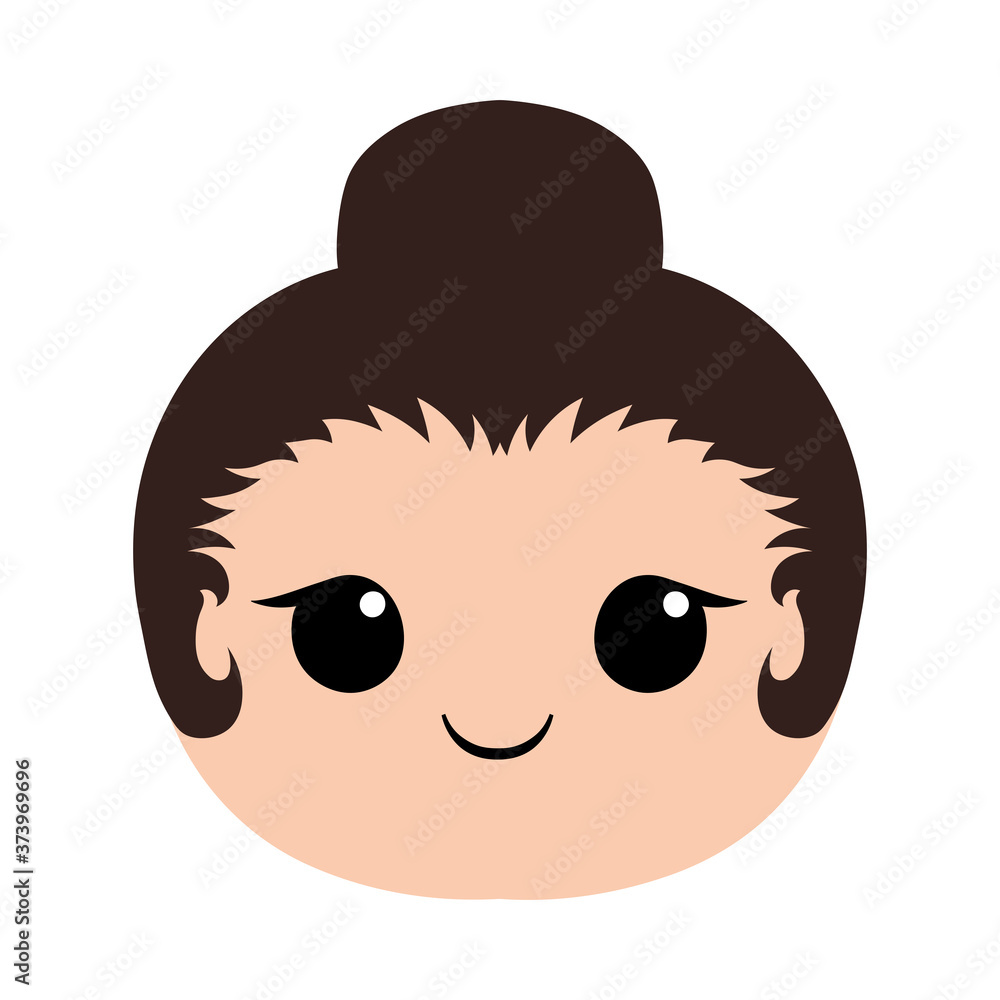 Isolated caucasian race kids ethnic icon - Vector Isolated caucasian race kids ethnic icon - Vector