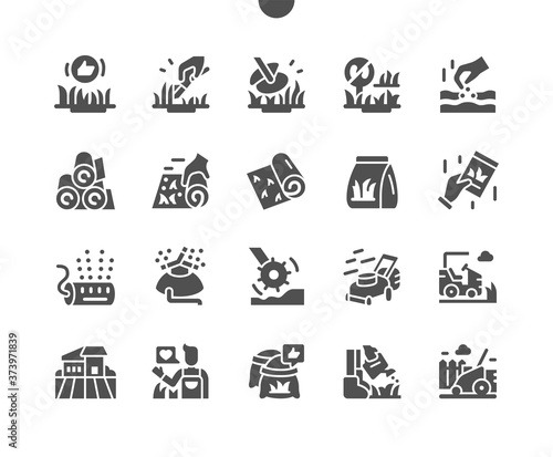 Lawn Well-crafted Pixel Perfect Vector Solid Icons 30 2x Grid for Web Graphics and Apps. Simple Minimal Pictogram