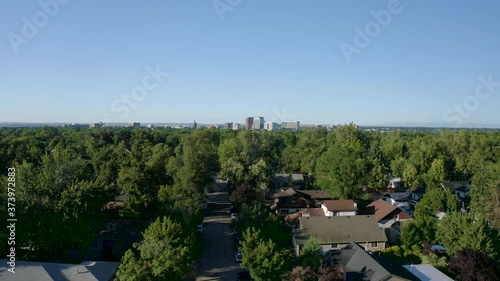 Wallpaper Mural Rising Shot of Boise, Idaho From Camel's Back 4k Torontodigital.ca