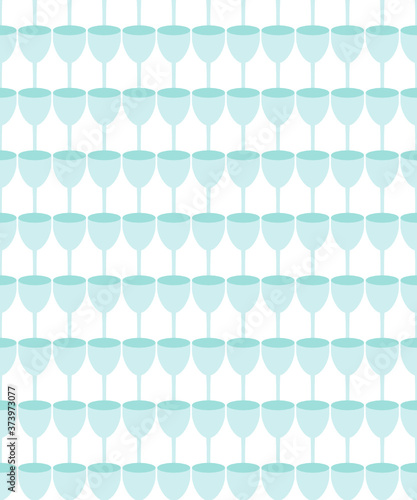 Wine glasses seamless pattern texture vector graphic illustration 