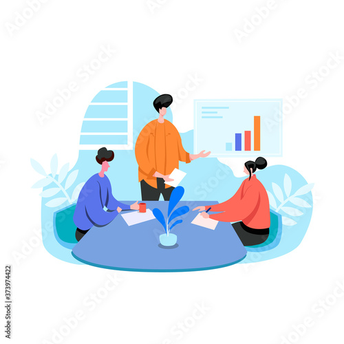 Teamwork, Team Meeting, Working Together