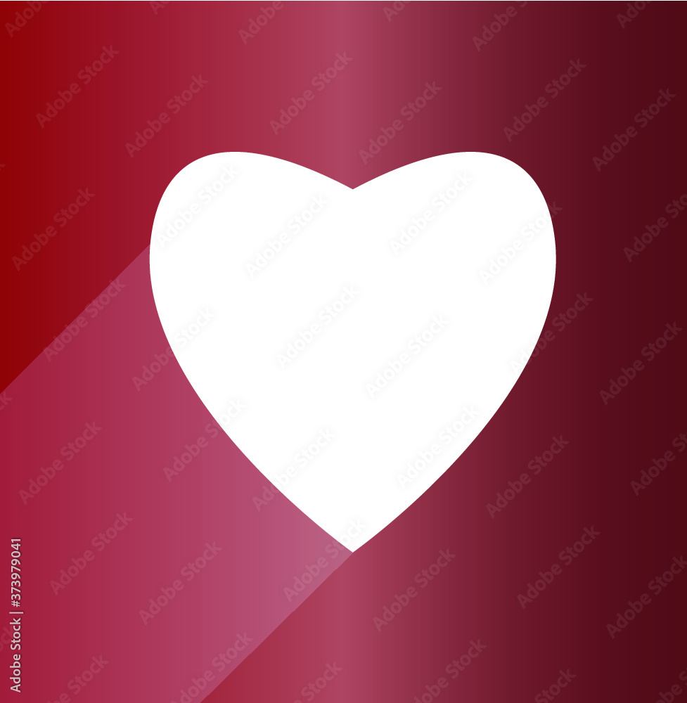Heart icon with color variation Heart icon with color variation