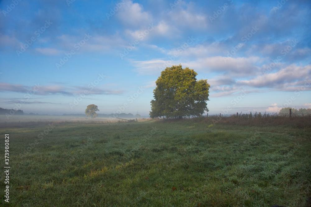 Rural Idyllic Landscape In Germany Rural Idyllic Landscape In Germany