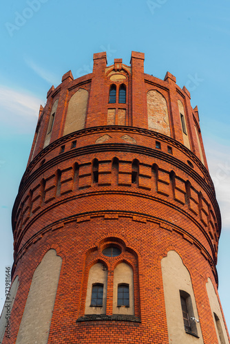 old brick tower