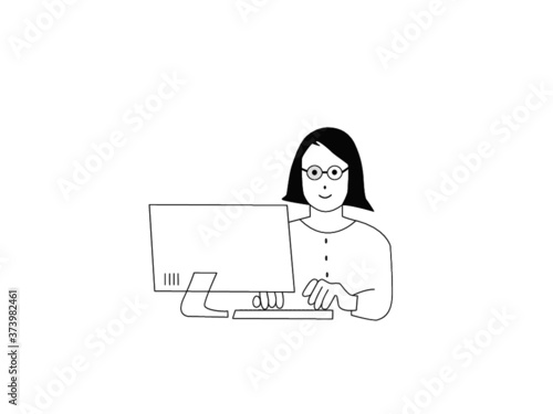 Creators working on PCs