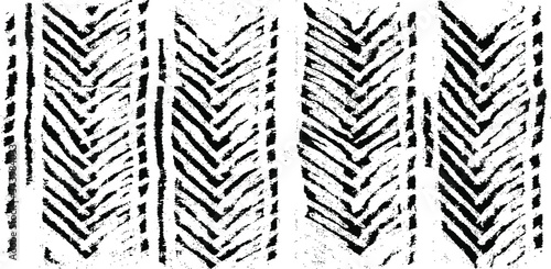 Wallpaper Mural Rough texture. Broken plaster wall effect. Grunge worn damask pattern design. Distressed fabric texture. Overlay texture design. Vector illustration. Eps10. Torontodigital.ca