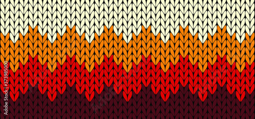 Knit wool texture vector seamless pattern Fabric knited sign Knitting textured background banner for cloth Handmade woolen clothing fashion border Textile weaving frame Christmas xmass. knitwear.