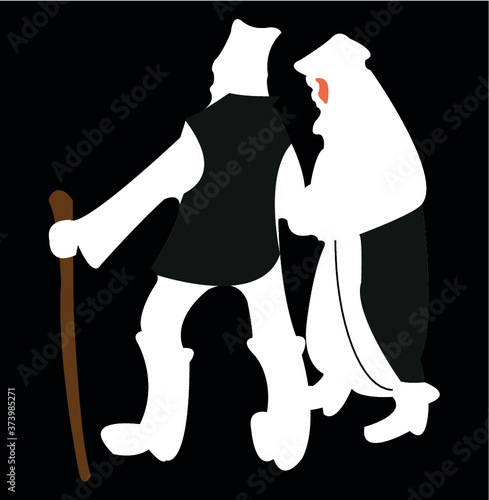 Man and woman