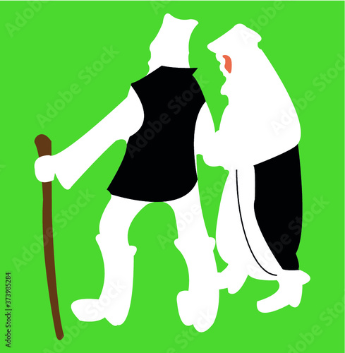 Man and woman