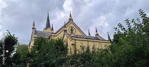 church, tower, architecture, religion, building, cathedral, city, europe, bell, old, clock, religious, travel, ancient, cross, stone, chapel, history, catholic, town, ducht, netherlands, nederland,  photo