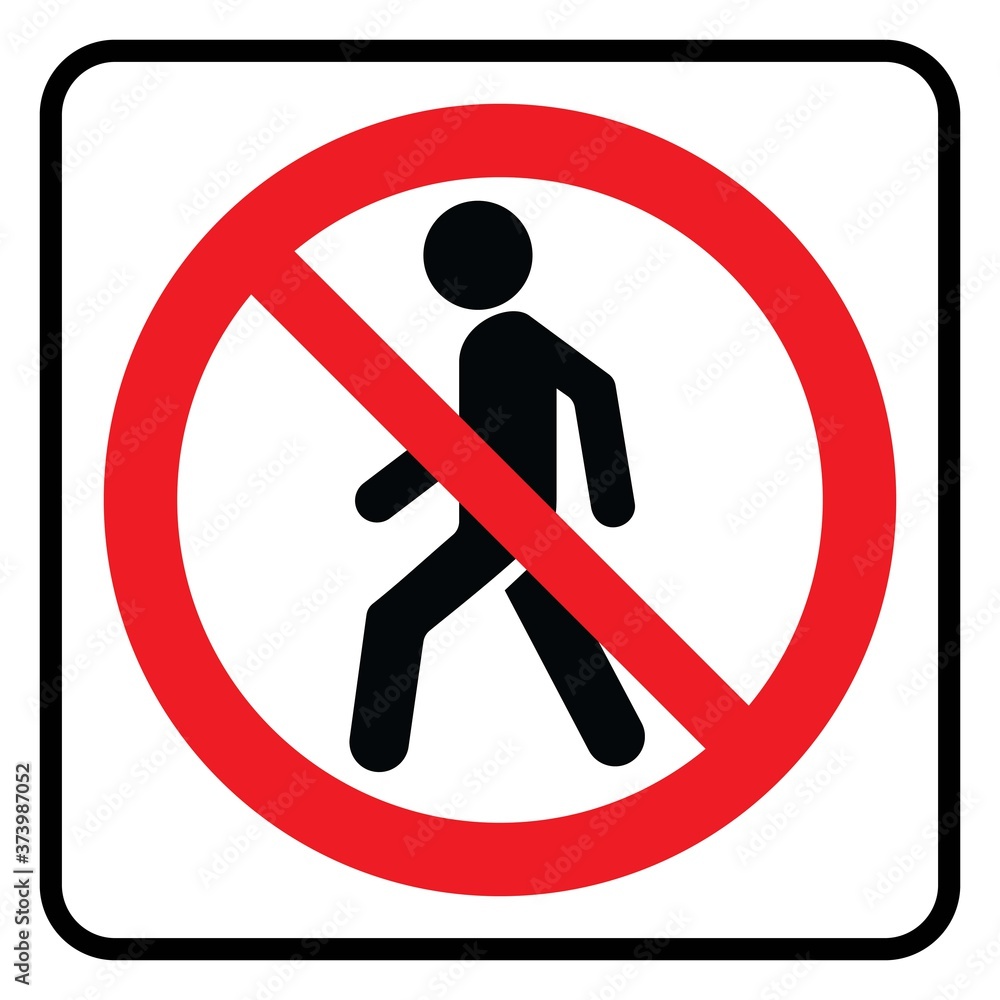 No Allowed sign.Prohibition sign on white background drawing by illustration No Allowed sign.Prohibition sign on white background drawing by illustration