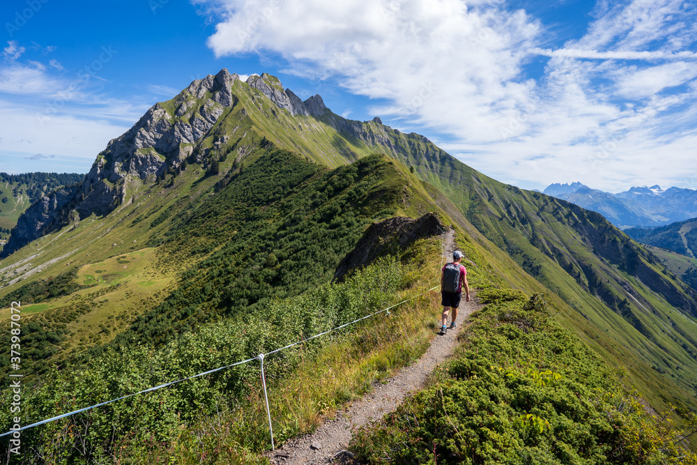 Frankreich im Sommer  Portes du Soleil