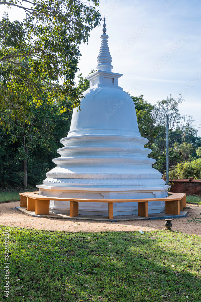 Sri Lanka, temples and landscape around Sigiria and the Liobs Rock