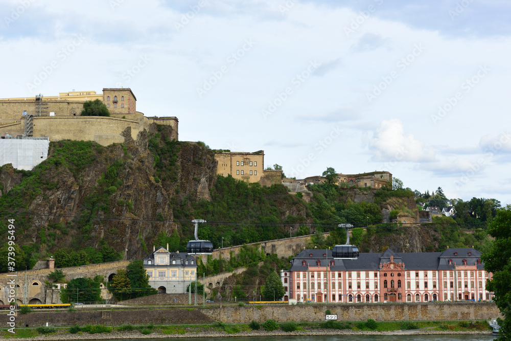 Festung Ehrenbreitstein in Koblenz, Deutschland