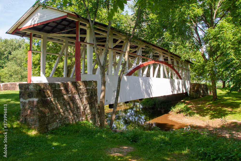 Kniseley Covered Bridge in Bedford County, Pennsylvania Kniseley Covered Bridge in Bedford County, Pennsylvania