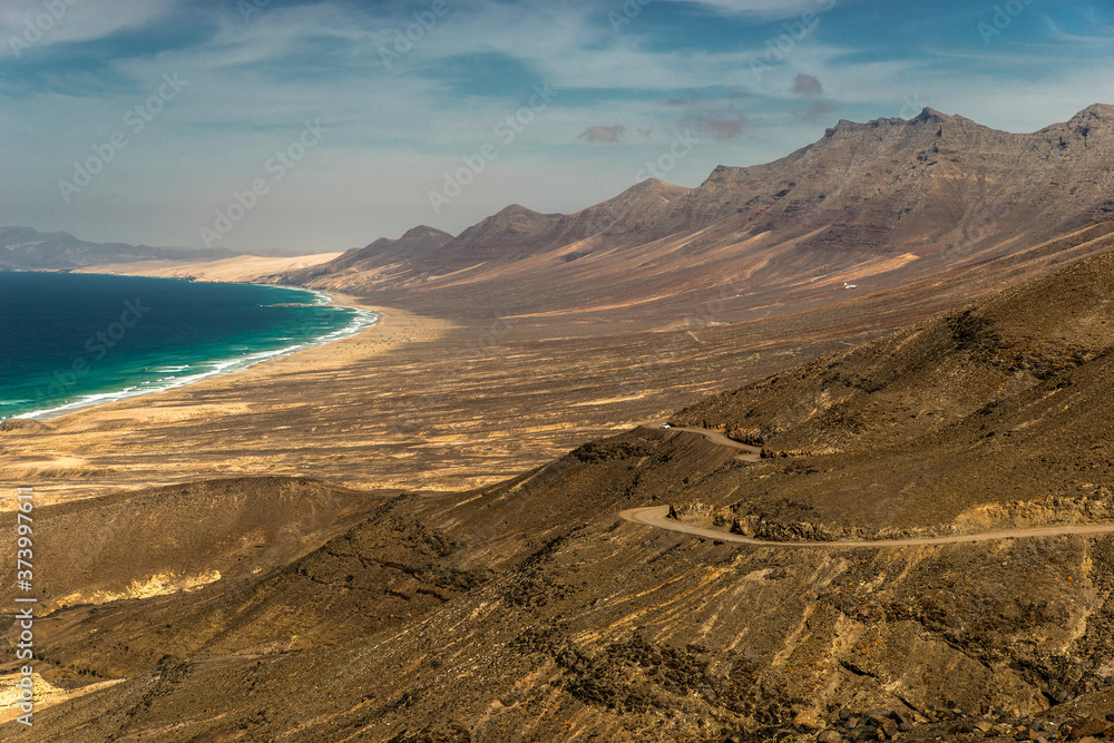 Fototapeta premium Playa de Cofete auf Fuerteventura