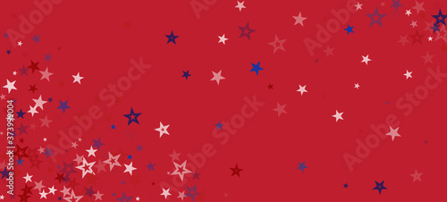 National American Stars Vector Background. USA 11th of November Independence President's 4th of July Memorial Labor Veteran's Day 