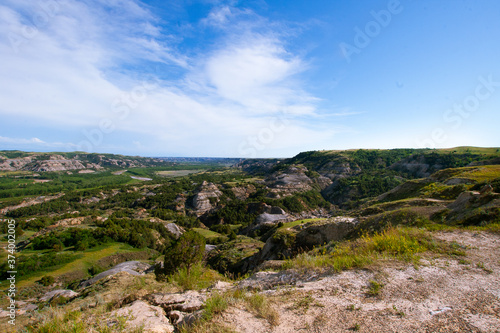 Hills with Bentonite Clay