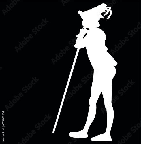 Man silhouette