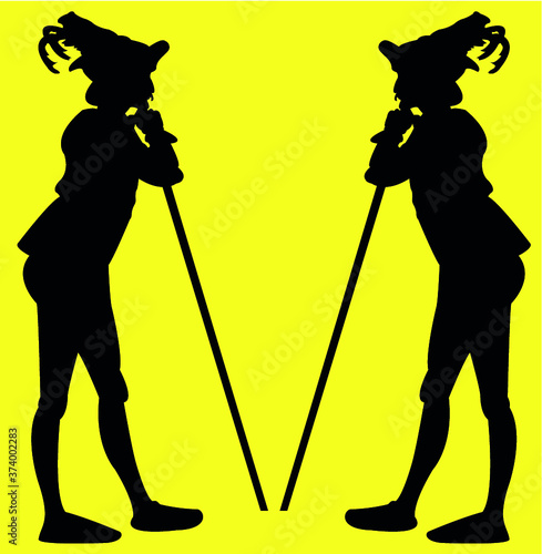 Man silhouette