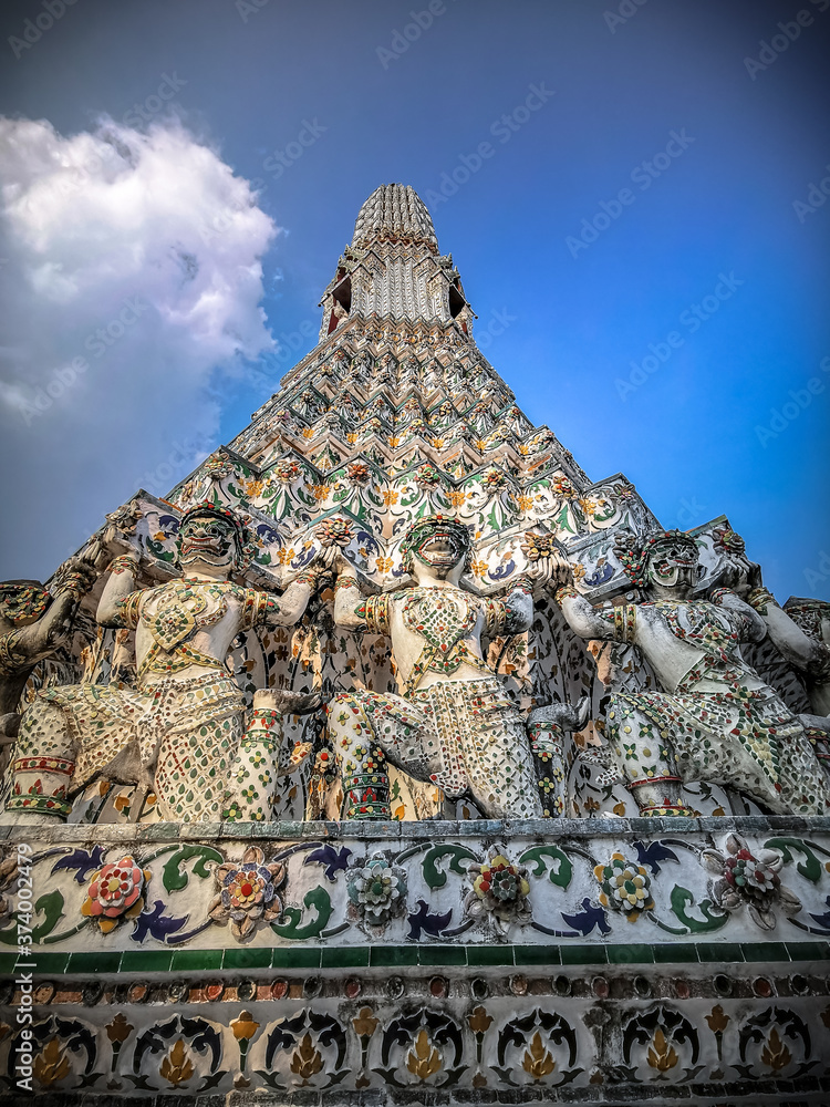 The temples of Bangkok