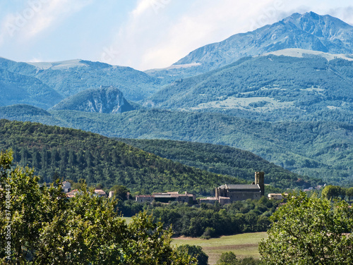 Montsegure and the Mountains of the Ari  ge.
