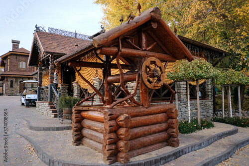 Russia. Kamensk-Shakhtinsky Rostov region. Old Village. The territory of the landscape park 