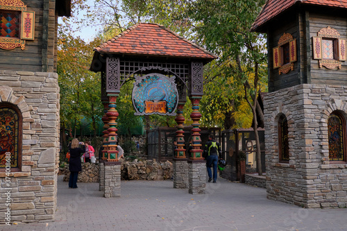 Russia. Kamensk-Shakhtinsky Rostov region. Old Village. The territory of the landscape park 