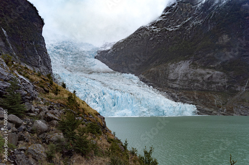 Glaciar Serrano Chile photo