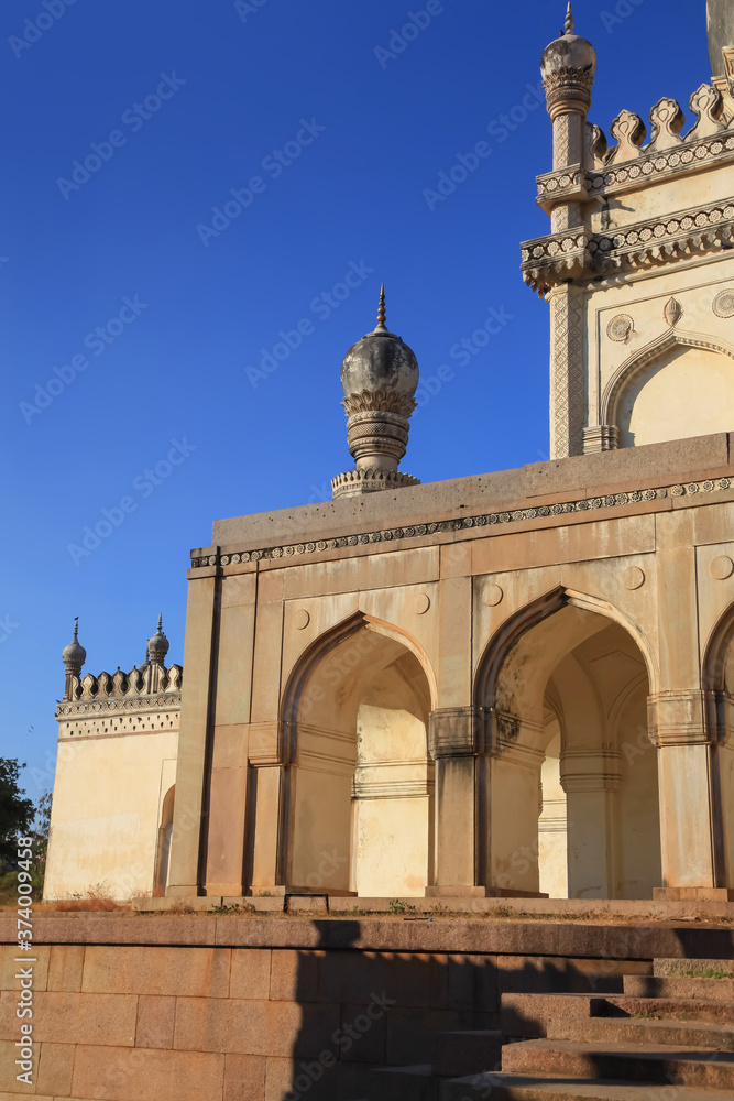 400 year old Historic Qutub Shahi tombs in Hyderabad, India