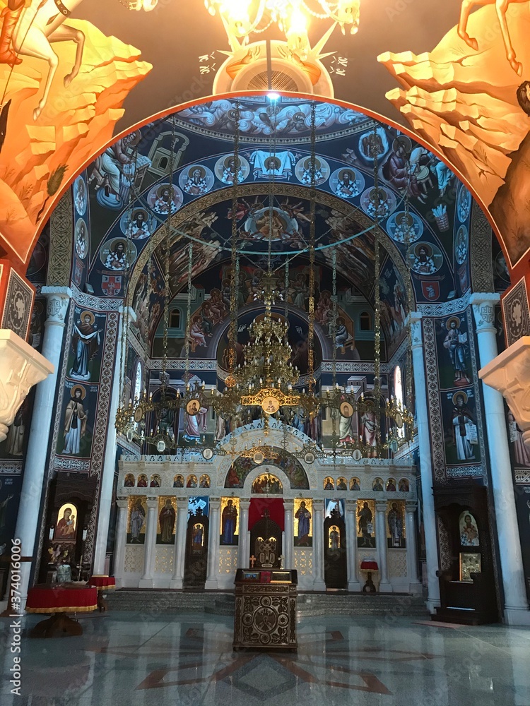 Obraz premium interior of a church