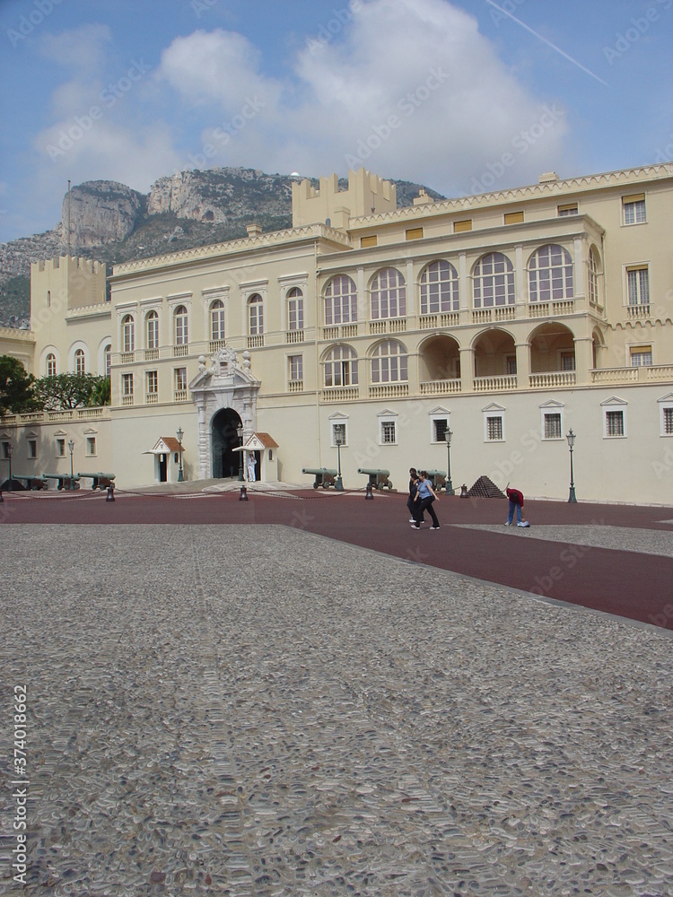 Naklejka premium royal palace in Monaco