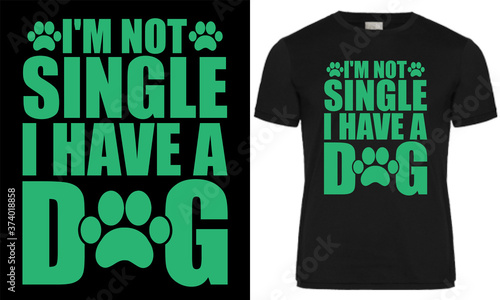 Dog t shirt design