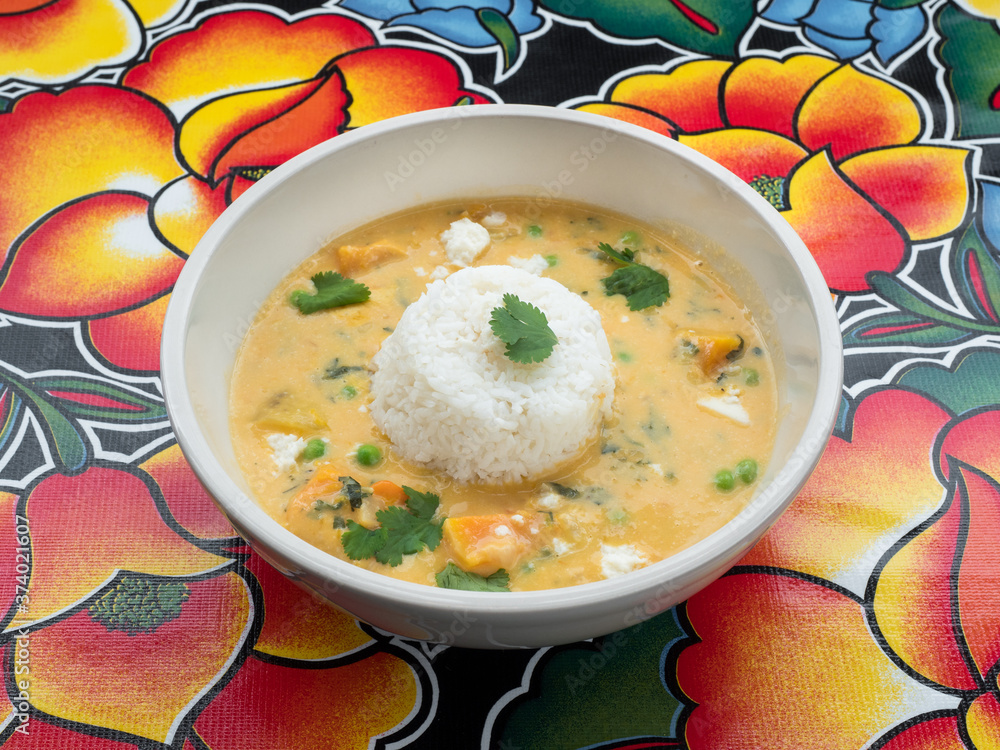 Foto de Locro De Papas. A creamy and hearty Peruvian soup made with ...