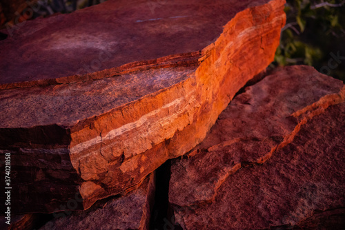 Australian outback rock photo