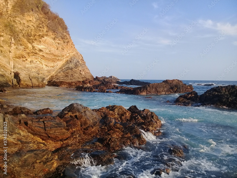 Playa Zipolite, Oaxaca, México Playa Zipolite, Oaxaca, México