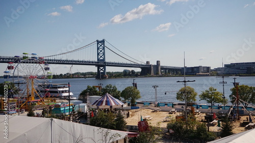 Ben Franklin Bridge and Park