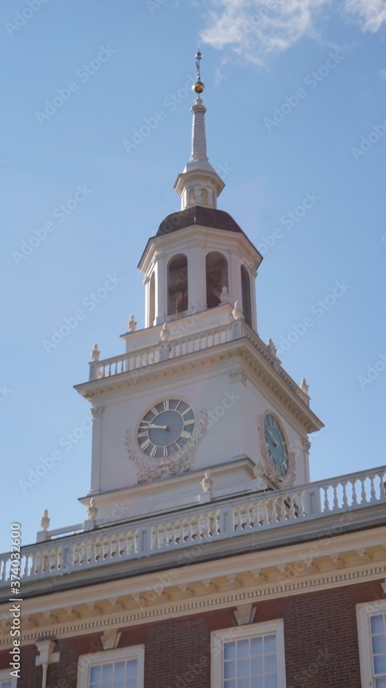 Bell Tower with Clock