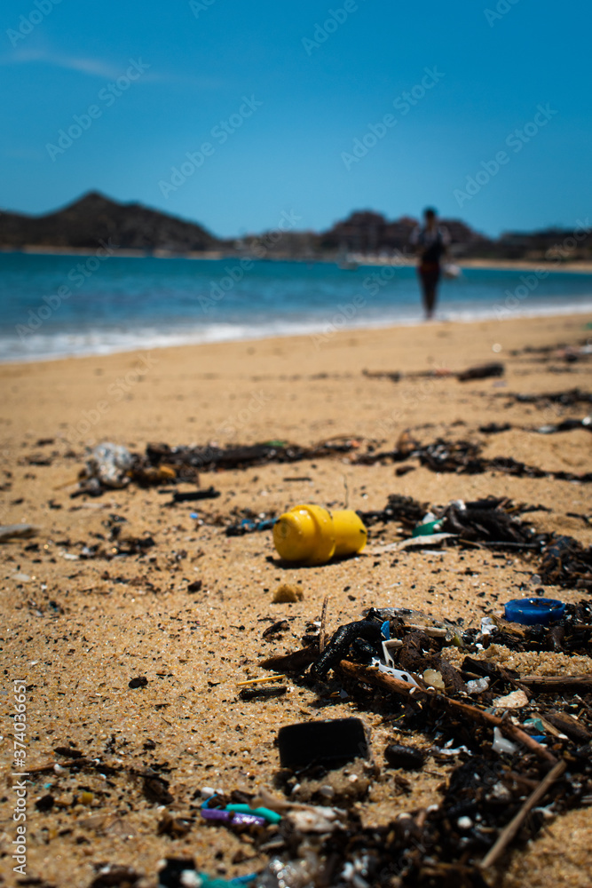 Plastic Trash Contaminating World's Beaches Plastic Trash Contaminating World's Beaches