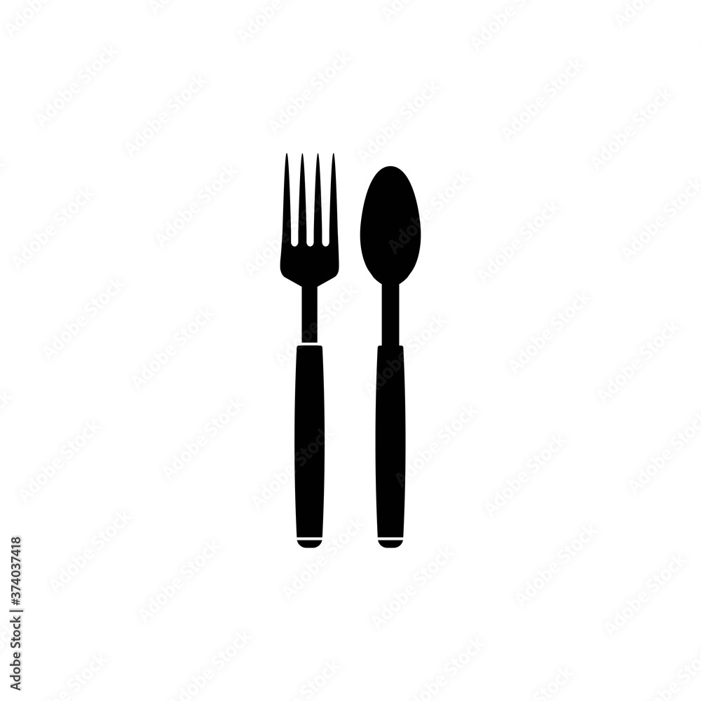 spoon and fork logo spoon and fork logo