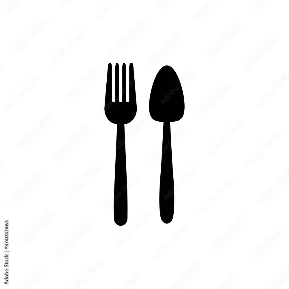 spoon and fork logo spoon and fork logo