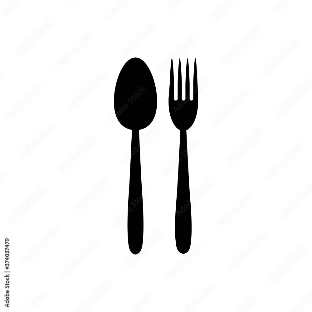 spoon and fork logo spoon and fork logo