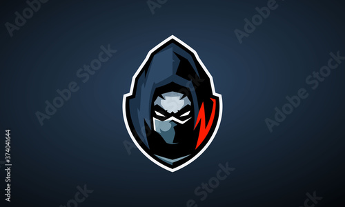 Ninja Esports Logo Vector Templates