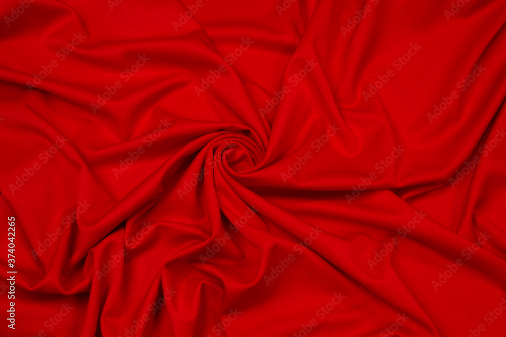 Fabric cloth textile poplin red background texture. Fabric cloth textile poplin red background texture.