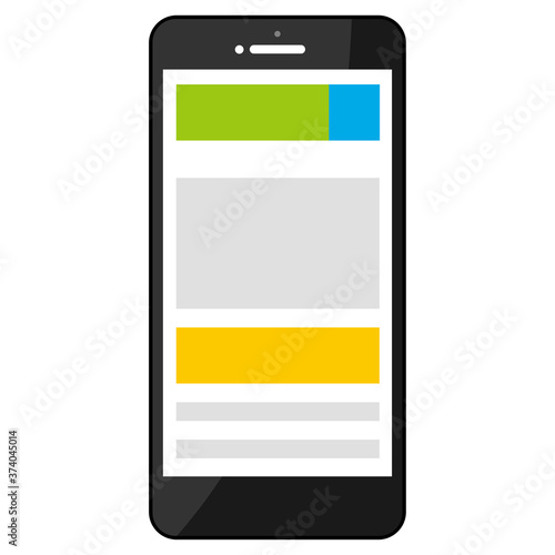 スマホ・スマートフォンのイラスト