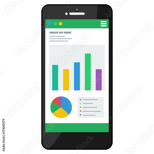 スマホ・スマートフォンのイラスト