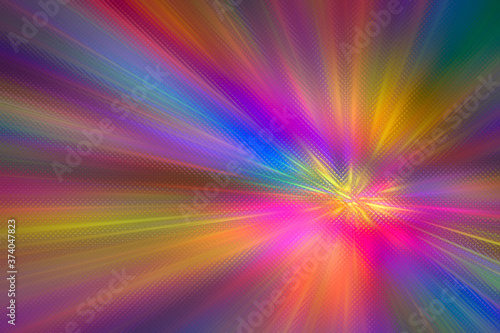 An abstract iridescent burst background image.