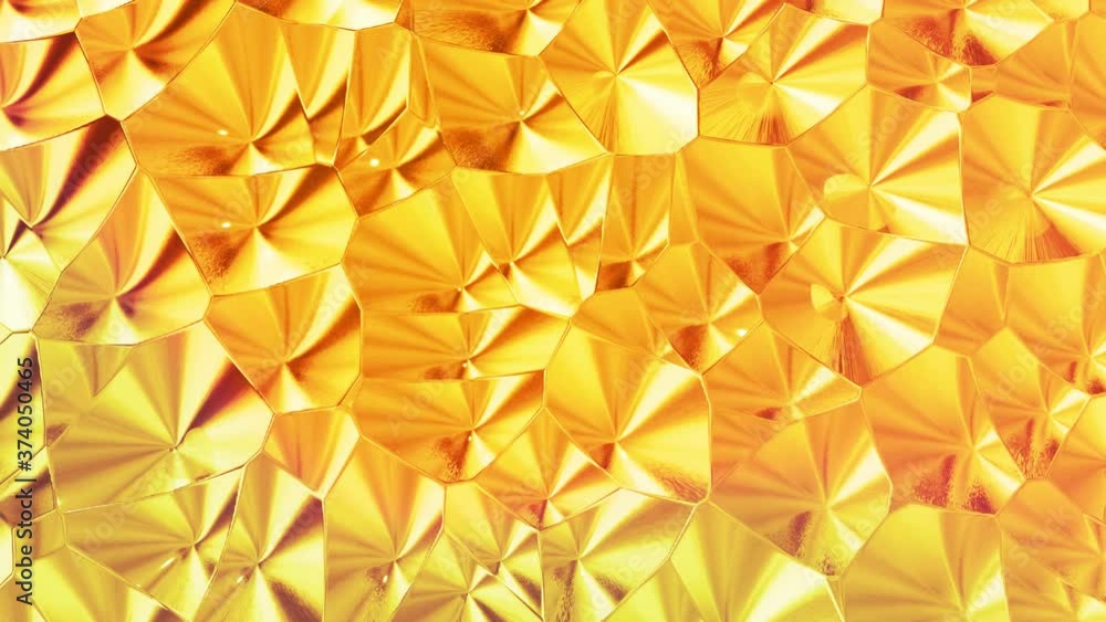 Looped abstract background with wavy sparkling golden liquid pattern on shiny glossy surface. Viscous blue fluid like surface of gold foil or brilliant glass. Beautiful creative festive backdrop. Looped abstract background with wavy sparkling golden liquid pattern on shiny glossy surface. Viscous blue fluid like surface of gold foil or brilliant glass. Beautiful creative festive backdrop.
