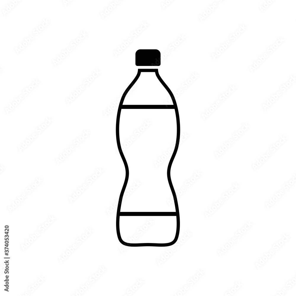 Plastic bottle vector icon. Web design icon. Plastic water bottle. Isolated icon plastic bottle with drink. Vector EPS 10 Plastic bottle vector icon. Web design icon. Plastic water bottle. Isolated icon plastic bottle with drink. Vector EPS 10